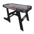 Sport1 Air Hockey Metal Verticale. Tavolo pieghevole da hockey. Air mini con ventola 12V. Tavolo air hockey salvaspazio. Misure 121x60x76cm. 2 manopole e 2 dischi inclusi. Con segnapunti integrato. : Giochi e giocattoli