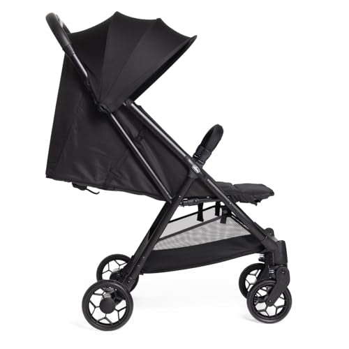 Chicco Urbino, Passeggino 0  Mesi 22 Kg, Passeggino Leggero con Chiusura Smart e Compatta, Capotte Estensibile con Trattamenti UV50  Antipioggia, Schienale Reclinabile e Regolabile, Poggiagambe, Nero : Prima infanzia