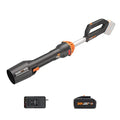 WORX Soffiatore a Batteria 20V WG543E Brushless Potente Leggero e Pratico Batteria e Caricatore Inclusi : Giardino e giardinaggio