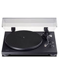 Teac TN 280BT A3 Giradischi con Bluetooth (piatto in alluminio, trazione a cinghia, preamplificatore phono MM, cabinet in MDF ad alta densità) Nero : Elettronica