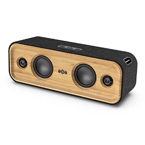 Marley House of Get Together 2 Altoparlante Bluetooth Portatile   Speaker da viaggio sostenibile, 20 ore di autonomia, microfono, 40W, potente, resistente a polvere e acqua IP65, 30m di portata : Elettronica