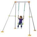 Smoby   Altalena Plus con Struttura Tubolare in Metallo, 7600310191,   18 Mesi, con Seggiolino Evolutivo 2 in 1, Altezza 180 Cm : Giochi e giocattoli