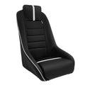 Seggiolino sportivo 'Classic RS'   Nero/Grigio   Schienale non reclinabile   poggiatesta integrato   incl. scivoli : Auto e Moto