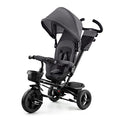 Kinderkraft AVEO Triciclo bambini dai 9 Mesi fino 25 kg, Passeggino con Maniglione del Genitore regolabile, Bici, Compatto pieghevole, Sedile girevole Fronte Mamma e Strada, Ruota libera, Grigio : Giochi e giocattoli