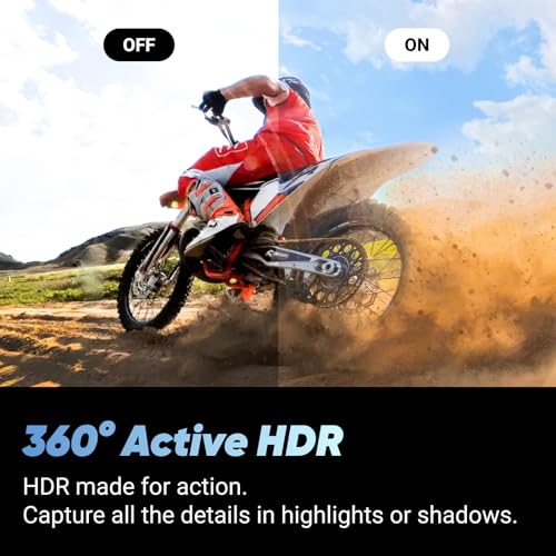 Insta360 X4 Pack Moto   Action Cam 360° 8K Impermeabile, Video Grandangolari in 4K, Selfie Stick Invisibile. Protezioni Lenti Rimovibili, Autonomia Batteria 135 min, Editing IA, Stabilizzazione : Elettronica