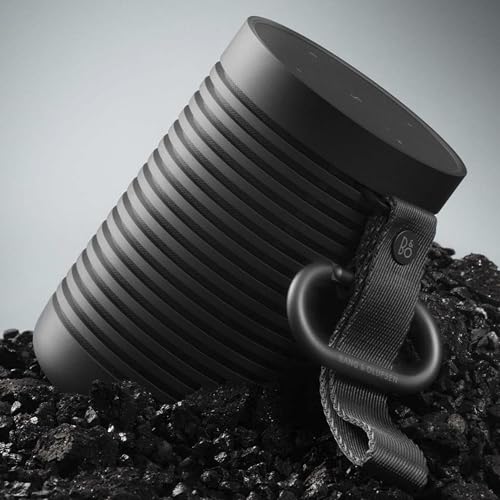 Bang &amp; Olufsen Beosound Explore   Altoparlante Bluetooth Portatile Wireless di Fascia Alta per Esterni, Casa e Viaggi, Altoparlante Impermeabile con Autonomia Fino a 27 Ore   Nero Antracite : Elettronica