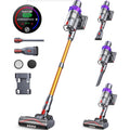 SMOTURE VC80 Aspirateur Balai sans Fil, 450W/40KPa Puissance, 55min d'Autonomie, Écran Tactile et Boutons Mécaniques, Aspirateur Vertical 1.5L, Idéal pour Tapis, Poils d’Animaux, Sols Durs et Voiture : Cuisine et Maison