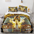 ApttEk Housse De Couette 3D Polyester Doux 220X240Cm Egypte Housse De Couette 220X240 Parure Lit 2 Personnes + Taie d'oreiller 65X65 Cm Séchage Durable Et Rapide : Cuisine et Maison
