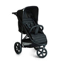 Hauck Passeggino Tre Ruote Rapid 3 per Bebè e Bambini dalla Nascita, Posizione Nanna, Portata 25 kg, Pieghevole Compatto, Regolabile in Altezza, Grandi Ruote, Grande Cesto, Nero : Prima infanzia