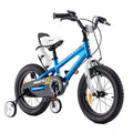 RoyalBaby bicicletta per bambini ragazza ragazzo Freestyle BMX bicicletta bambini bici per bambini 14 pollici blu : Sport e tempo libero