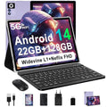 ZIOVO Tablet Android 14 Tablet 10 Pollici, 22GB RAM 128GB ROM (TF 1TB), 5G WiFi Tablet, Widevine L1/Octa Core/8000mAh/Corpo Metallico/8 5MP/Supporto Netflix, 2 in 1 Tablet con Tastiera e Mouse  Viola : Informatica