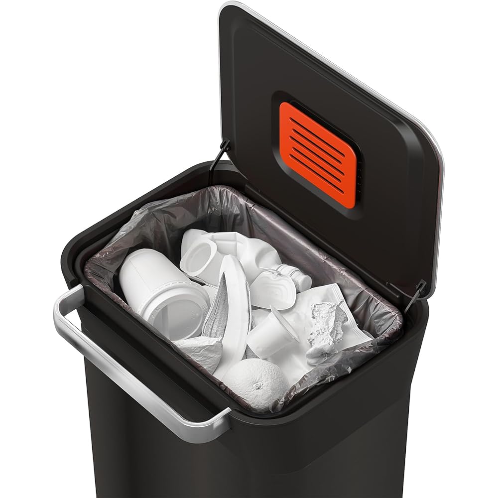 Joseph Joseph Titan Compacteur de Déchets 30L Noir