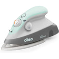 oliso M3Pro Textile Compact Fabric Project Fer à vapeur avec Solemate Protection de la plaque chauffantepeur avec Solemate Hot Iron Rest, Aqua : Cuisine et Maison