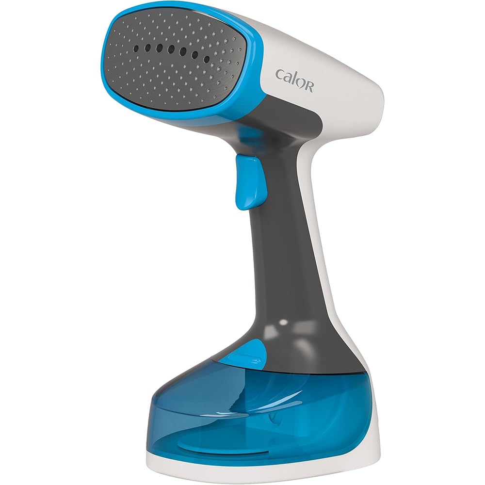 CALOR DEFROISSEUR ACCESS STEAM MINUTE Vapeur à Main défroissage assainissant anti-bactérien 1100W Tous Tissus et Textiles Bleu DR7000C0 : Cuisine et Maison