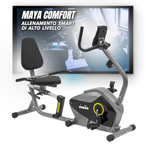 Diadora Fitness Cyclette Recumbent Diadora Maya Comfort a norma CE : Sport e tempo libero