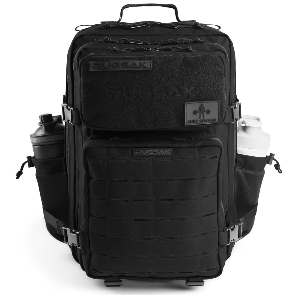 RUGSAK® ALPHA | Sac à dos tactique [15-48L] étanche &amp; EXTREME robuste | Sac à dos militaire | pour le travail en plein air la randonnée le camping et le fitness | Sac à dos de voyage hommes &amp; femmes : Sports et Loisirs