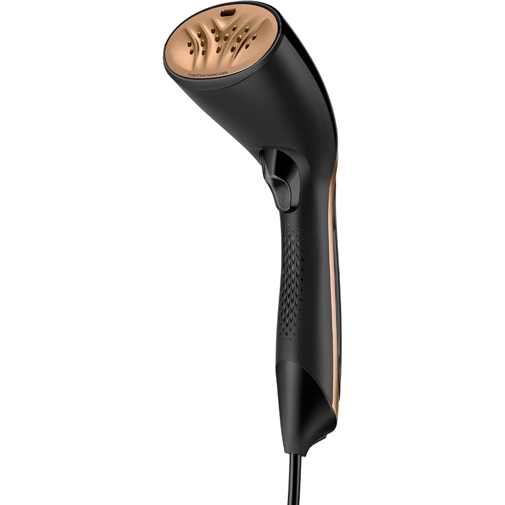 Philips Steam&amp;Go Défroisseur Vapeur Main - 1300W, 24 g/min, Design Compact et Ergonomique, Plaque Chauffante SmartFlow, Noir (GC365/80) : Cuisine et Maison