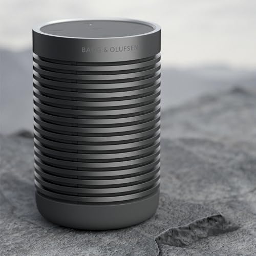 Bang &amp; Olufsen Beosound Explore   Altoparlante Bluetooth Portatile Wireless di Fascia Alta per Esterni, Casa e Viaggi, Altoparlante Impermeabile con Autonomia Fino a 27 Ore   Nero Antracite : Elettronica