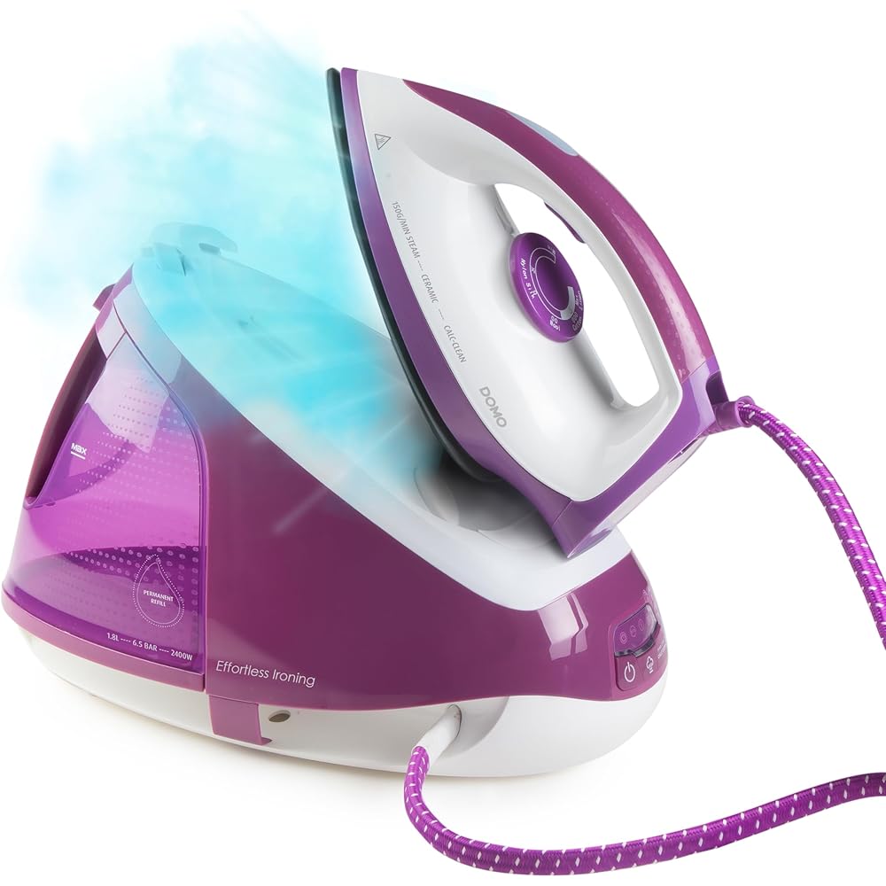 DOMO DO7115S Centrale vapeur - 6,5 bars - 1,8 L - 2400 W : Cuisine et Maison