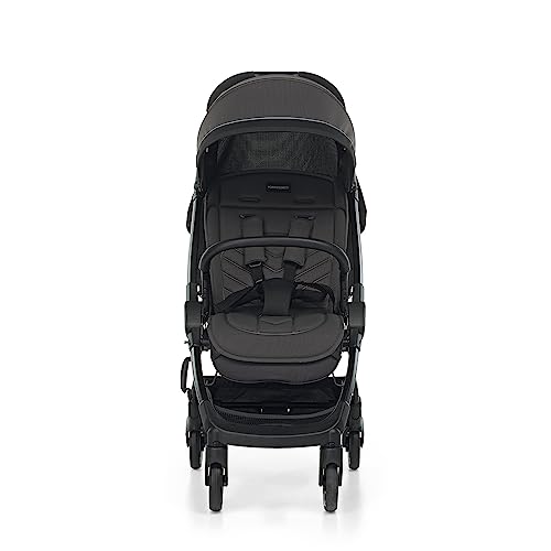 Foppapedretti Passeggino Leggero Ciao, per bambini 0 22 Kg (0 4 anni), Chiusura ad 1 mano, Self Standing, Schienabile Regolabile, Ruote Ammortizzate, Porta Oggetti, Telaio in Alluminio, Grigio : Prima infanzia