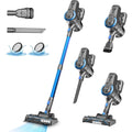 Aspirateur Balai sans Fil N300, 25KPa &amp; 2 Vitesses, Aspirateur sans fil 175W, Aspirateur Léger, 50Min Autonomie, 6 en 1 Aspirateur Balai sans Sac pour Les Poils d'animaux, Tapis, Canapé, Voiture : Cuisine et Maison
