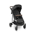 Bebeconfort Ingenious Passeggino leggero e compatto, reclinabile e pieghevole, seduta spaziosa, con corrimano e coprigambe, per bambini 0 4 anni (22 kg), Major Black : Prima infanzia