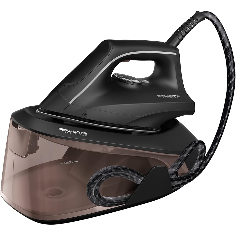 Rowenta Easy Steam VR5120 Centrale vapeur haute pression 5,4 bar, coup de vapeur de 210 g/min, vapeur continue de 110 g/min, semelle Airglide avec réservoir de 1,4 l et mode Eco. : Cuisine et Maison