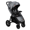 MoMi MIYA Passeggino per bambini da 6 mesi (fino a 22 kg), cintura di sicurezza regolabile a 5 punti, cestino per la spesa, coprigambe, portabicchieri, parapioggia e zanzariera : Prima infanzia