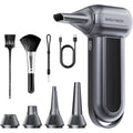WOLFBOX MF100, aspirateur à air électrique, 150000RPM, aspirateur à air sans fil, rechargeable, mini-souffleur réglable à 3 vitesses pour l'ordinateur, le clavier, la maison et la voiture. : Fournitures de bureau