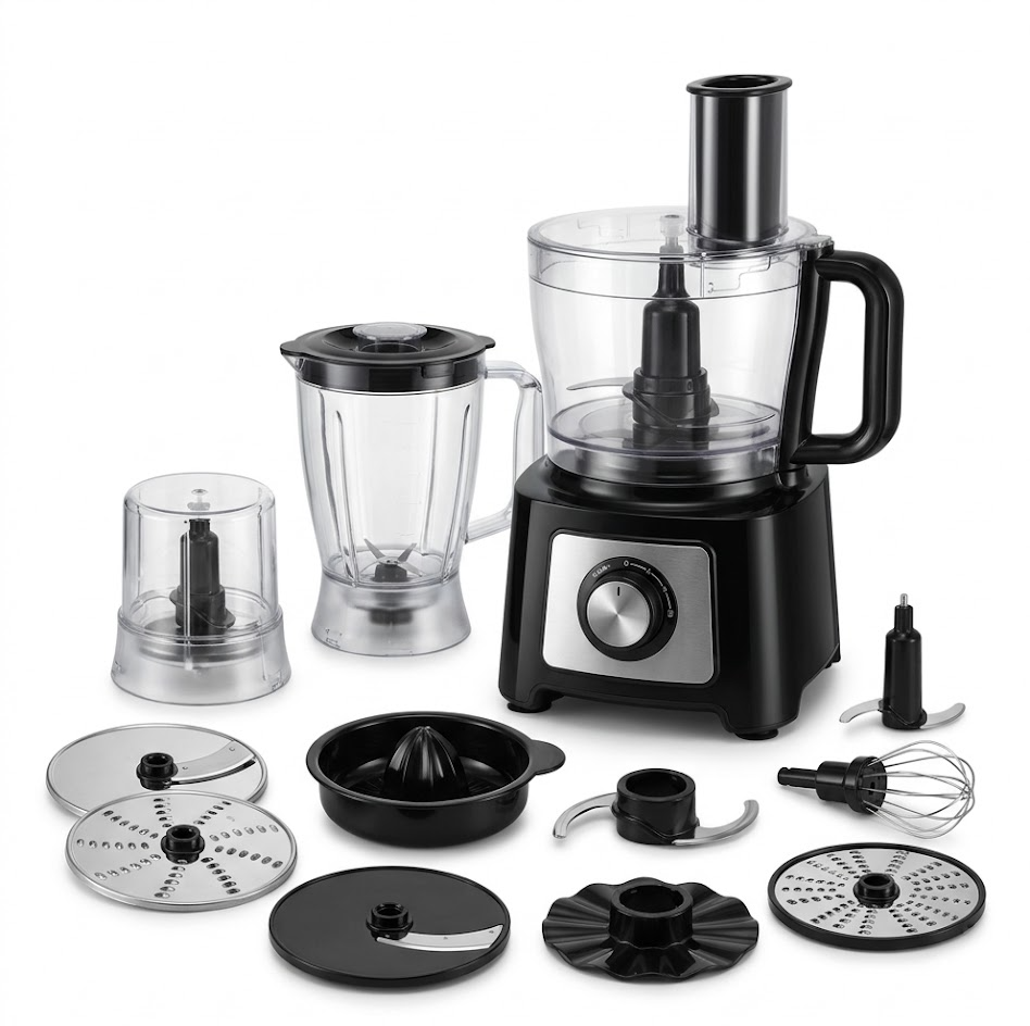 Facailaovo - Robot da cucina MCM3501M 800W, 2,3L, oltre 50 funzioni, nero
